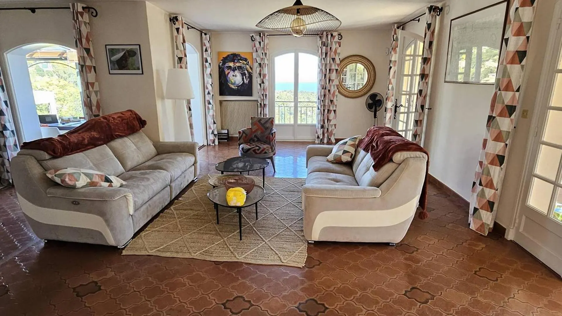 Villa Spacieuse 8 Ch, Vue Mer, Proche Plage - Fr-1-768-116 Saint-Peire-sur-Mer